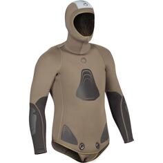 Куртка для подводной охоты 7 мм из неопрена Spf 500 Subea, хаки