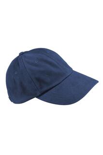 Низкопрофильная кепка из плотного хлопка с начесом Beechfield, темно-синий Beechfield®