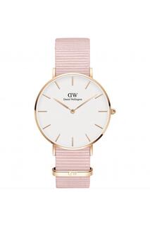 Классические часы Petite 36 из нержавеющей стали с покрытием из розовой воды — Dw00100360 Daniel Wellington, белый