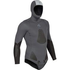 Куртка для подводной охоты Decathlon, неопрен 3 мм, Spf 500 Subea, серый