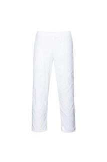 Саржевые брюки Бейкерс Portwest, белый