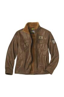 Куртка из искусственной замши Atlas for Men, коричневый