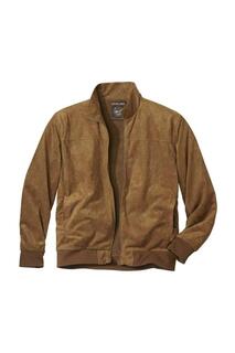 Куртка из искусственной замши на флисовой подкладке Atlas for Men, коричневый