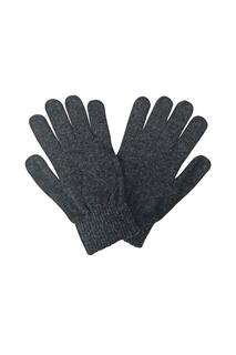 Тонкие вязаные зимние теплые волшебные термошерстяные перчатки Sock Snob, серый