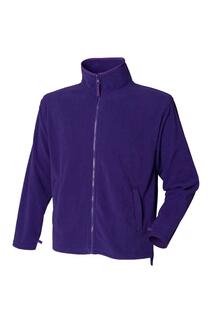 Куртка из микрофлиса, защищающая от катышков Henbury, фиолетовый