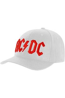 Бейсболка с логотипом AC/DC, белый