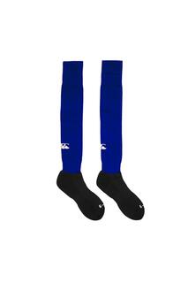 Носки для регби с логотипом команды Canterbury, синий