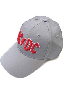 Бейсболка с логотипом AC/DC, серый