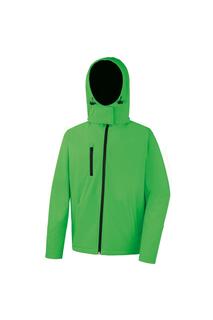 Куртка из софтшелла Core Lite с капюшоном Result, зеленый