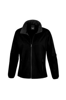 Куртка из софтшелла Core с принтом Result, черный