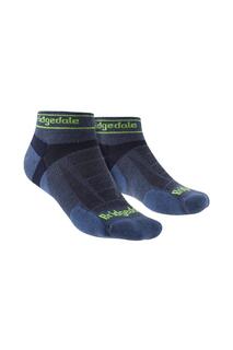 Сверхлегкие спортивные низкие носки T2 из мериносовой шерсти для трейлраннинга Bridgedale, синий