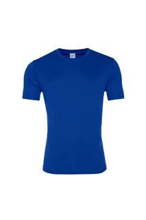 Гладкая футболка Just Cool с короткими рукавами AWDis, синий