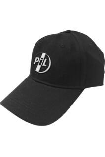 Бейсболка с логотипом Public Image Ltd, черный