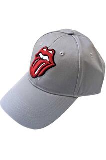 Бейсболка с логотипом The Rolling Stones, серый