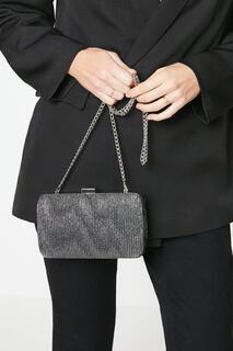 Клатч Billie Shimmer Dorothy Perkins, черный