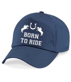 Бейсбольная кепка Born To Ride 60 SECOND MAKEOVER, темно-синий