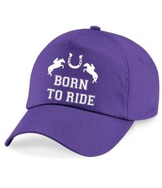 Бейсбольная кепка Born To Ride 60 SECOND MAKEOVER, фиолетовый