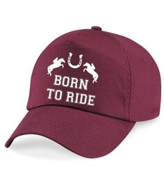 Бейсбольная кепка Born To Ride 60 SECOND MAKEOVER, коричневый