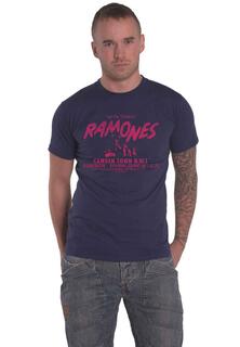 Футболка с флаером Roundhouse Camden Ramones, темно-синий