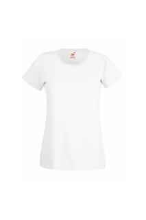 Повседневная футболка с короткими рукавами Value Universal Textiles, белый