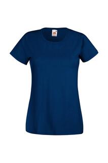 Повседневная футболка с короткими рукавами Value Universal Textiles, синий