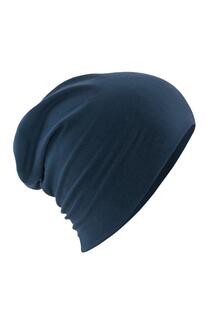Хлопковая шапка Hemsedal с напуском Beechfield, темно-синий Beechfield®
