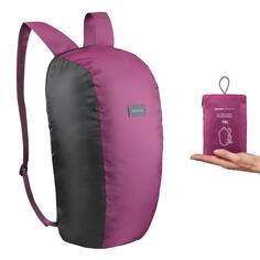 Складной рюкзак Decathlon 10 л - Путешествия Forclaz, фиолетовый