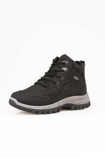 Повседневные защитные ботинки для рабочих, прочная легкая обувь на шнуровке KRISP, черный