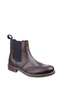 Кожаные ботинки &apos;Cirencester&apos; Cotswold, коричневый