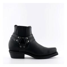 Кожаные ботинки Grinders унисекс в стиле вестерн-Renegade Lo, черный