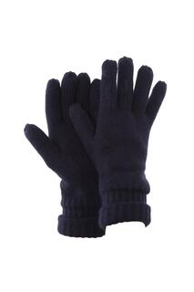 Трикотажные зимние перчатки Thinsulate (3M 40g) Floso, темно-синий