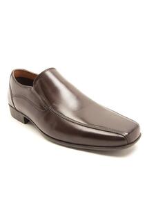 Слипоны «Moray», классические вневременные и прочные формальные туфли Thomas Crick, коричневый