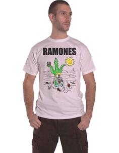 Локо Живая Футболка Ramones, белый