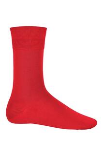 Повседневные носки из хлопка Cotton City Kariban, красный
