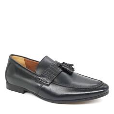 Кожаные ботинки броги Kingston на шнуровке HX London, черный