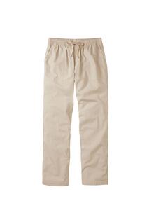 Хлопковые брюки без застежек, внутренняя часть штанины 29 дюймов (74 см). Cotton Traders, обнаженная