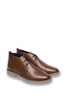 Кожаные ботинки дезерты Hemmings Debenhams, коричневый