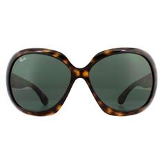 Солнцезащитные очки Butterfly Light Havana Green Jackie Ohh II 4098 Ray-Ban, коричневый