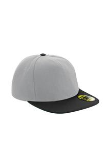 Оригинальная кепка Snapback с плоским козырьком Beechfield, серый Beechfield®