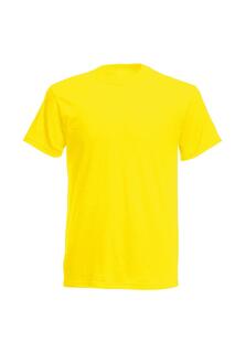 Оригинальная полноразмерная футболка Screen Stars с короткими рукавами Fruit of the Loom, желтый