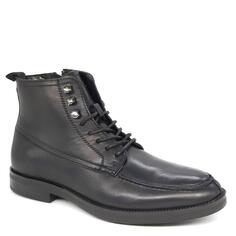 Кожаные ботинки на шнуровке Ealing HX London, черный