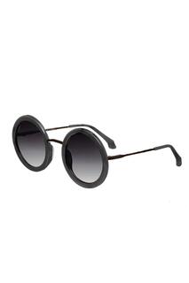 Солнцезащитные очки Quant ручной работы в Италии Bertha, черный
