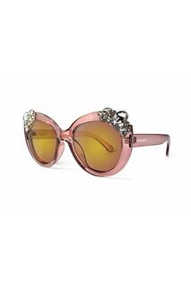 Солнцезащитные очки Ruby Rocks Dubai с драгоценными камнями, розовый