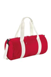 Оригинальная сумка-бочонок Bagbase, красный