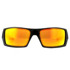 Полированные черные рубиновые солнцезащитные очки Prizm с запахом Oakley, черный
