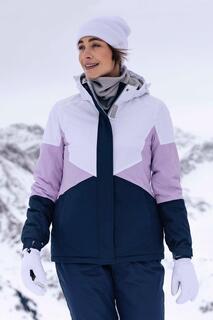Лыжная куртка Moon Лыжная куртка с капюшоном и защитой от снега Mountain Warehouse, фиолетовый