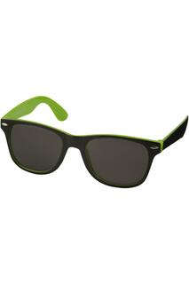 Солнцезащитные очки Sun Ray — черные с яркими акцентами (2 шт. в упаковке) Bullet, зеленый