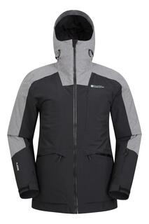 Лыжная куртка Orion Водонепроницаемое дышащее пальто с капюшоном Mountain Warehouse, черный