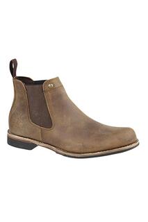 Кожаные ботинки челси дилера Woodland, коричневый