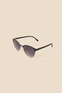 Солнцезащитные очки с металлическими деталями Accessorize, черный